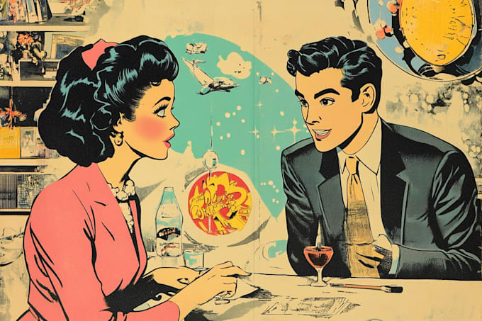 comic book illustration with comic book illustrator