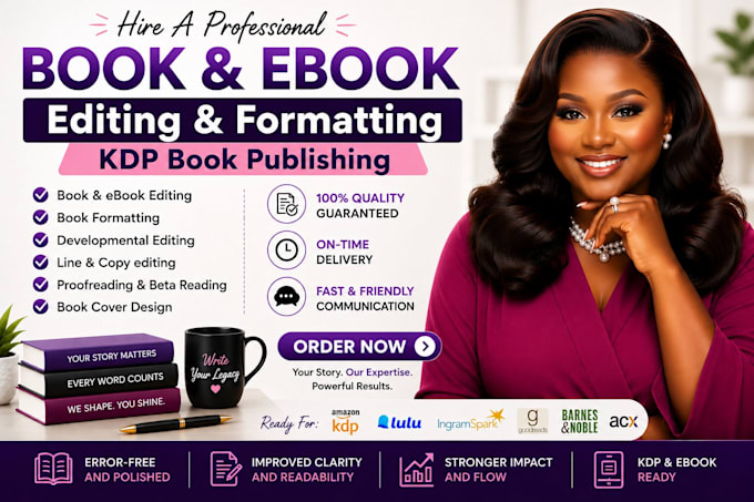 do book formatting, developmental book editor, ghostwriter, manuscript editing