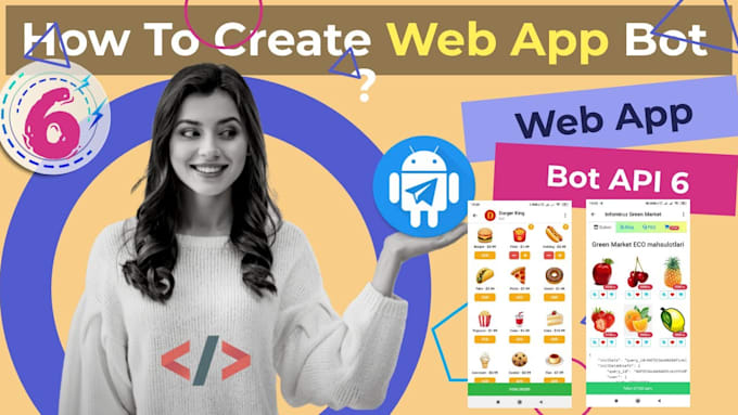 telegram bot and web app developer