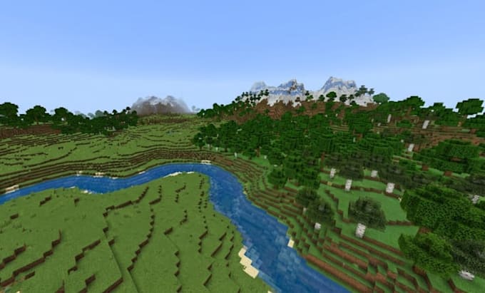 create bespoke minecraft maps, landscapes and cinematic terrains