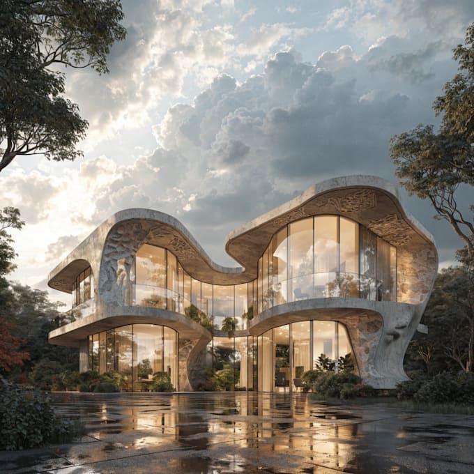 make photorealistic 3d house renders using 3ds max