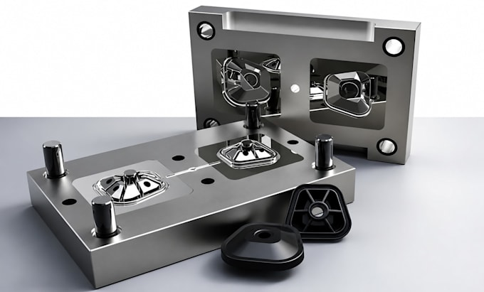 design plastic parts for injection molding with dfm and 2d technical drawings