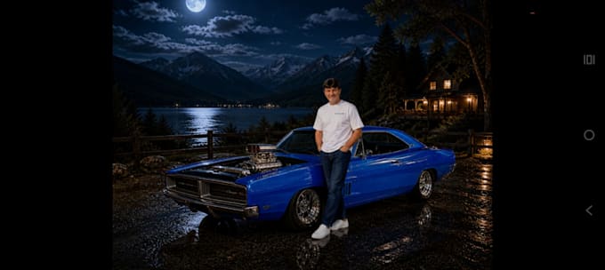 create custom car art