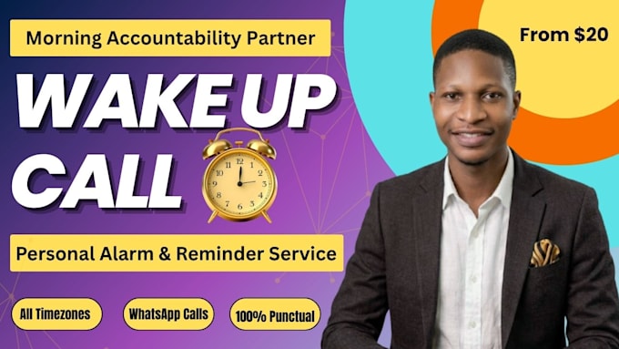 be your personal wake up call alarm reminder wake up call alarm reminder