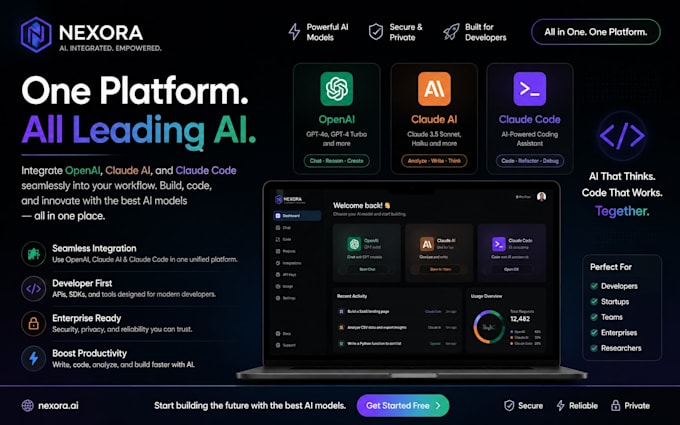 integrate openai claude ai claude code  into your website