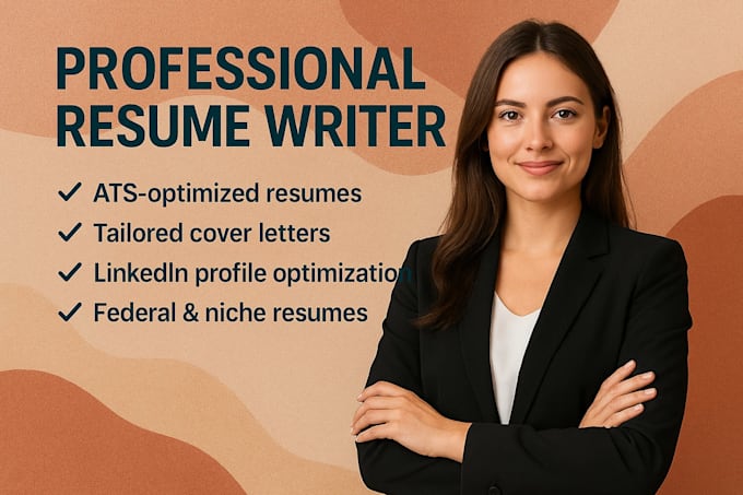 write a professional resume, cover letter, and linkedin, cv