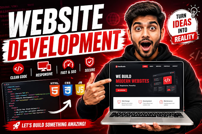 do front end web development
