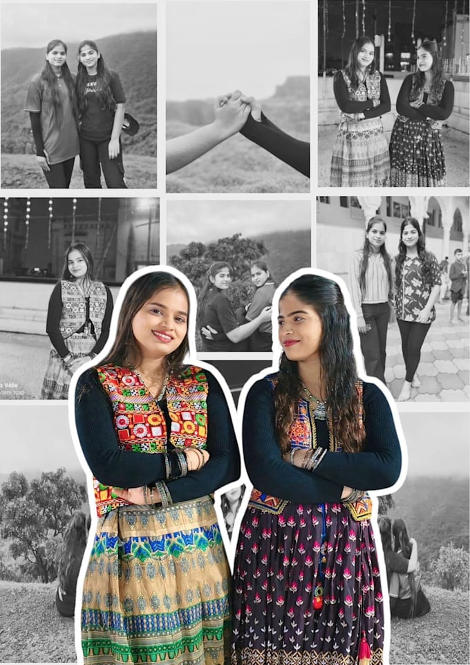 create custom anniversary photo collage frame in 24 hours