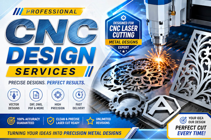 provide custom cnc design services