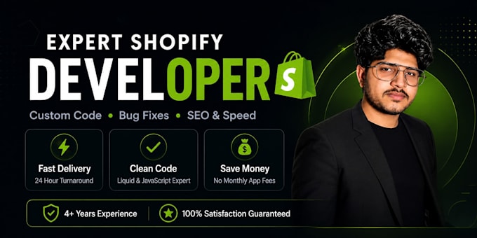 be your expert shopify developer for SEO, coding, and bug fixes