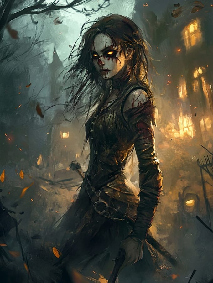 horror and fantasy horror character