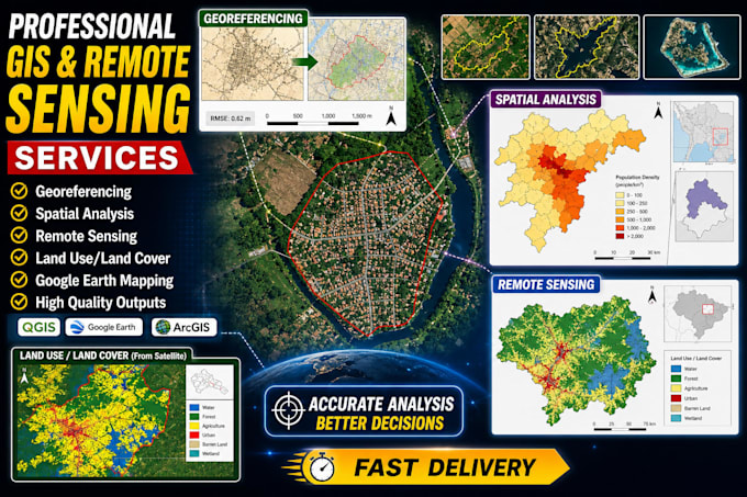 provide gis and spatial analysis services