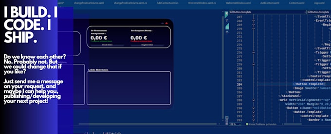 develop a windows or linux application or tool on your needs