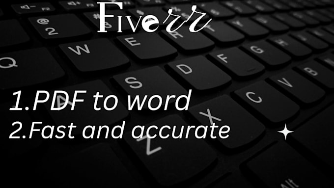 convert PDF to word accurately and fast