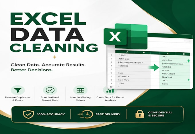 clean your messy spreadsheets