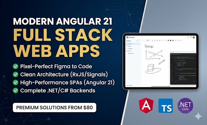 convert figma to angular components with clean code