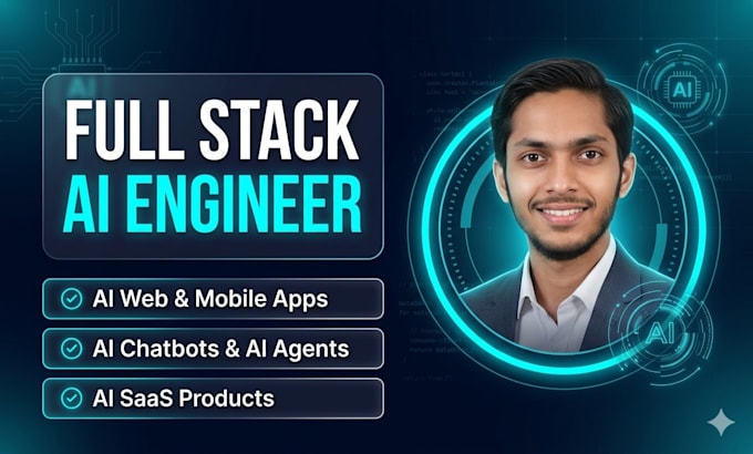 build full stack ai web applications, ai mobile applications