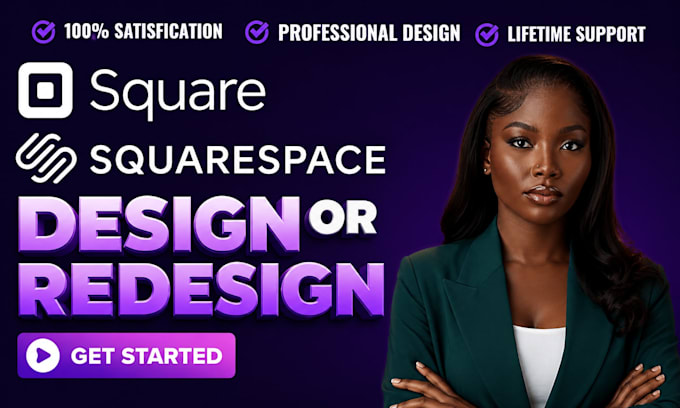 build square online store square website design squarespace website redesign