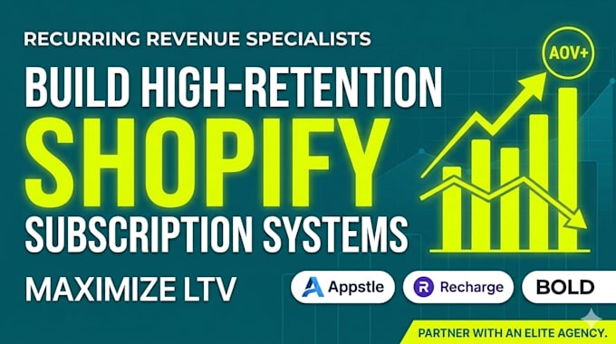 support shopify subscription using recharge,bold,skio,seal,loop,appstle,kaching