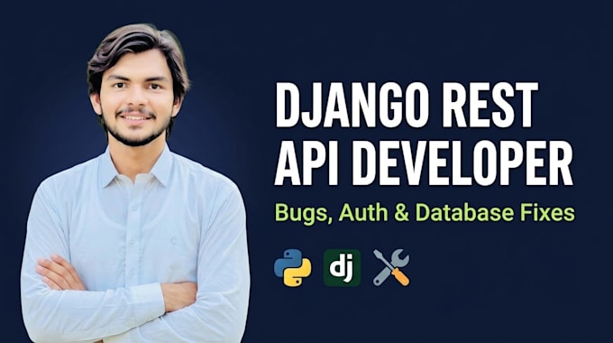 fix django rest API bugs authentication and database connection errors