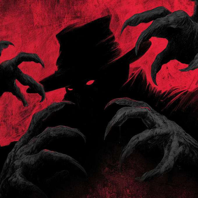 draw horror illustration for comic, book , or any project