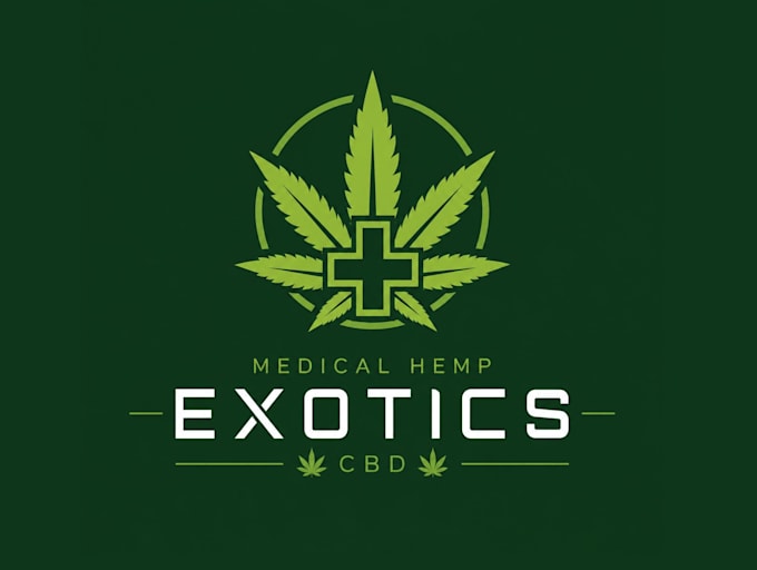 make medical hemp cbd marijuana exotics logo