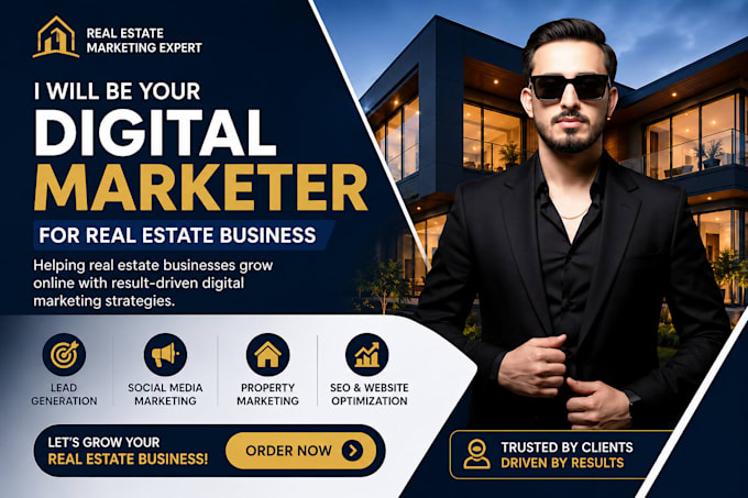 be your digital marketing manager for real estate