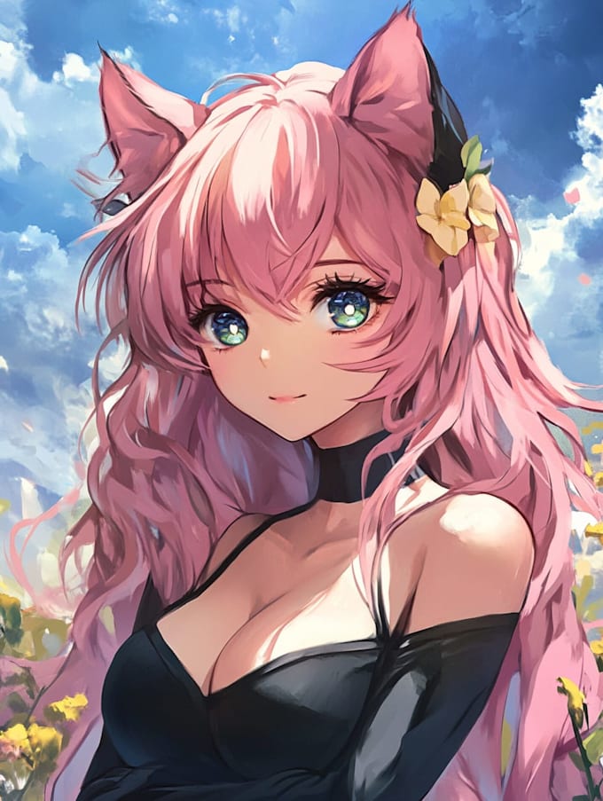 draw custom anime character for you