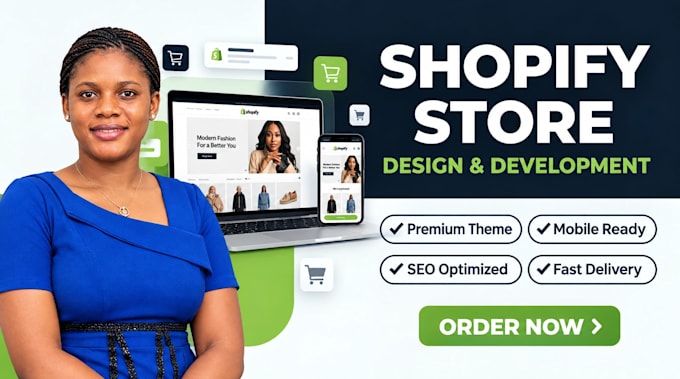 do shopify website development, shopify website design, shopify store