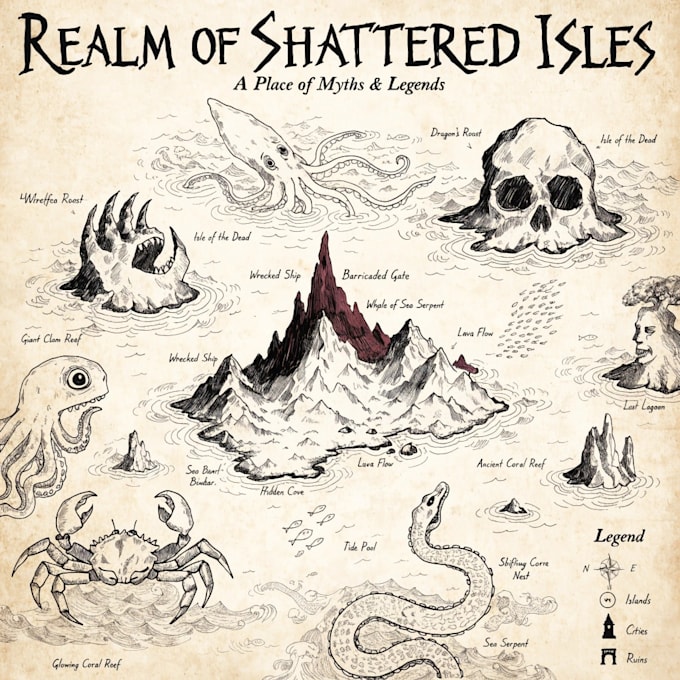 create your fantasy map for dnd