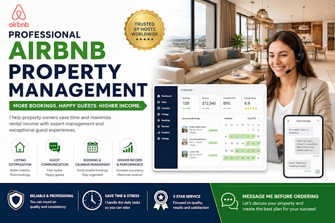 optimize airbnb property management and vacation  rental listing services