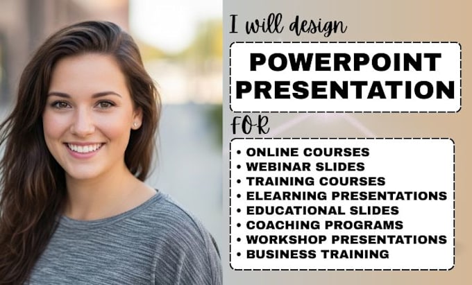 design online course powerpoint presentation slides webinar training course ppt