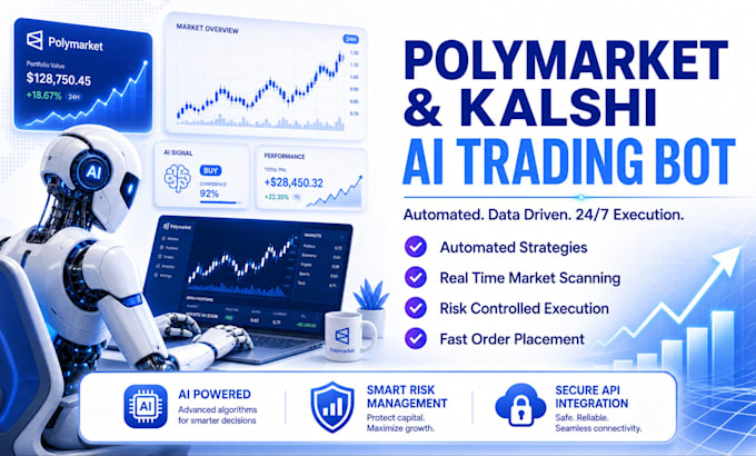 develop a high frequency ai trading bot for polymarket and kalshi