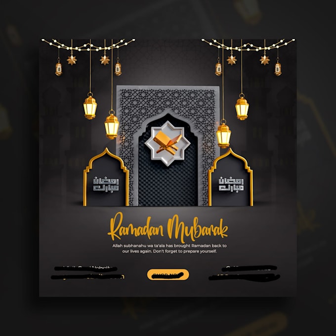 design professional arabic posts and calligraphy