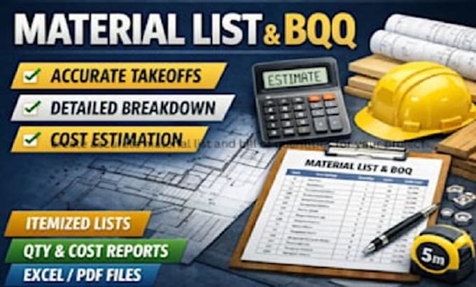 electrical circuit analysis, estimation, fault calculations, bill of quantities