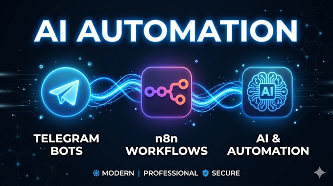 create a telegram bot with n8n automation