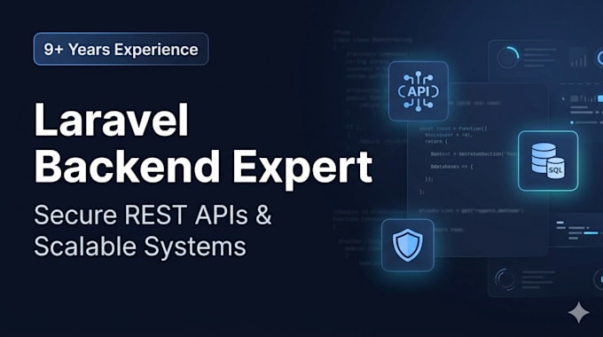 develop secure laravel rest apis and backend systems