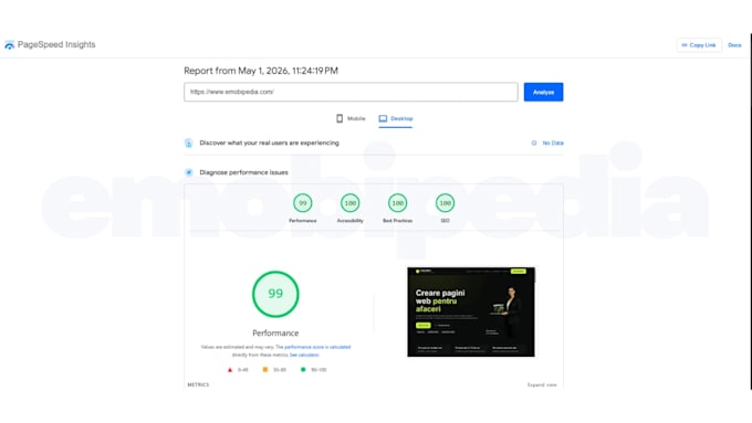 fix core web vitals and optimize pagespeed to 90 plus