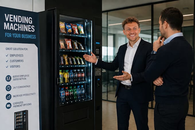 book vending machine placement appointments