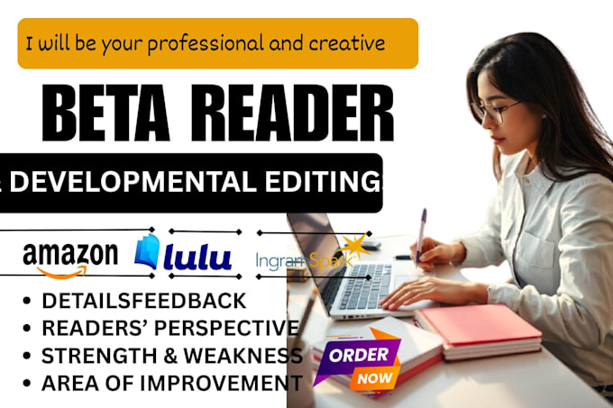 developmental editing proofreading, betaread your manuscript