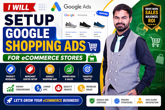 setup google shopping ads for ecommerce stores