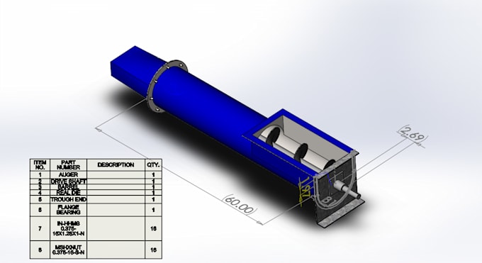create 3d models, assemblies, drawings, boms, simulations