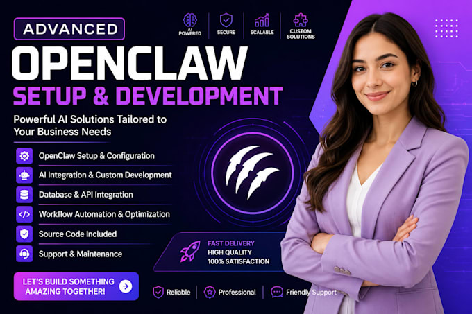 advanced openclaw setup and development services