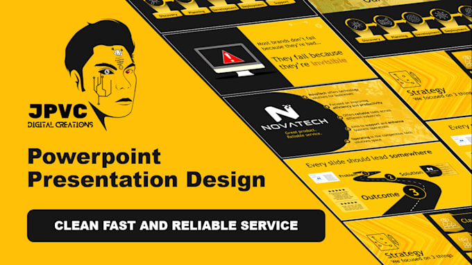 create a presentation deck according to your needs