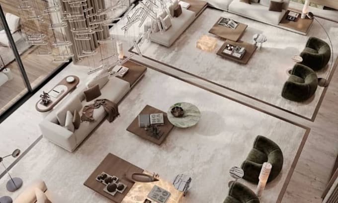 do interior design, 3d interior rendering, room and apartment design