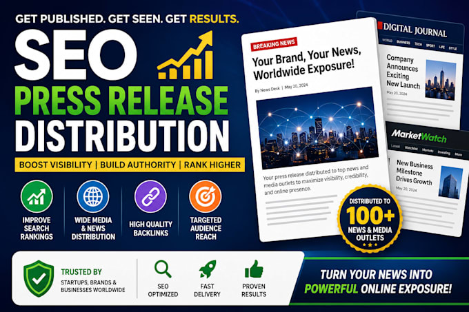 do seo press release distribution to top media outlets