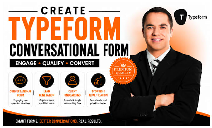 create typeform conversational form lead generation client onboarding scoring