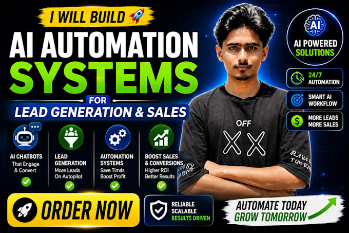 build ai automation systems for lead generation and sales
