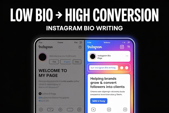 write an instagram bio for personal branding and profile optimization
