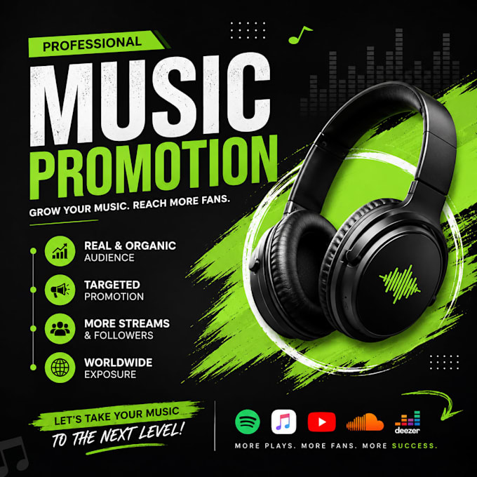 promote your music to 60,000 active listener